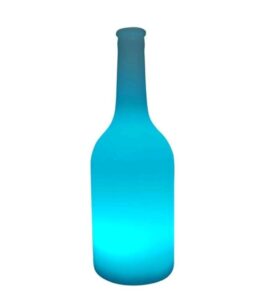 Lampada Da Tavolo Led A Bottiglia Mod Cristal 07