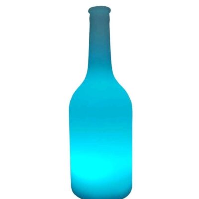 Lampada Da Tavolo Led A Bottiglia Mod Cristal 07